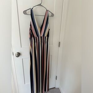 Black tape dress in size large